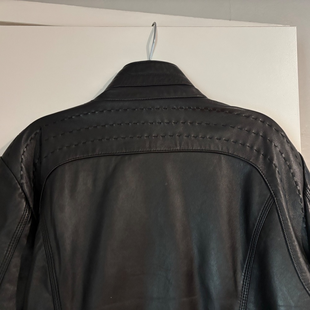 Quince Leather Stand-Collar Jacket XL - Picture 9 of 9